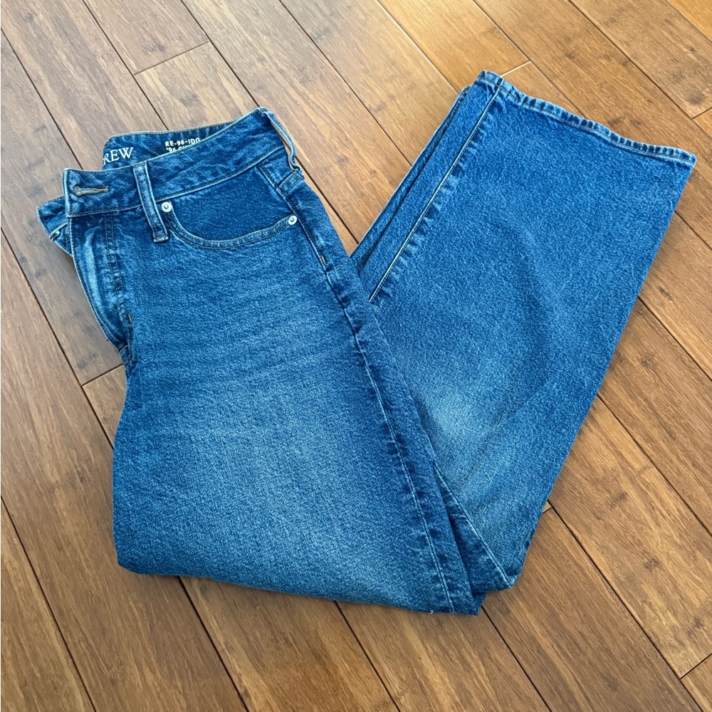 J Crew ‘96 Curvy Slim Wide Jeans